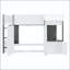 Lit mezzanine double avec maisonnette et rangement-1398471883