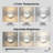 360° Rotation Led Rechargeable Battery Operated Wall Sconce With Remote-122353355