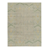 Distressed Homage Wool Geometric Area Rug