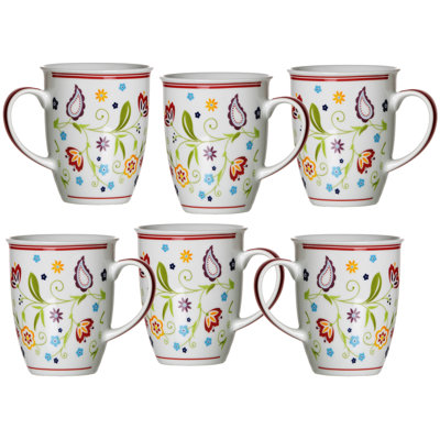 Kaffeebecher-Set 6-teilig Shanti