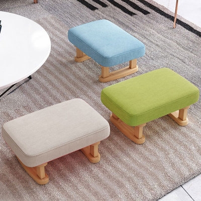 Bamboo / Rattan Accent Stool