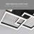 Rayven Acrylic LED Flush Mount