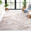 Tapis d'intérieur / extérieur abstrait lavable à la machine Martha Stewart-60259727