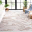 Tapis d'intérieur / extérieur abstrait lavable à la machine Martha Stewart-60259732
