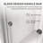 Royal 56 to 60 in. x 80 in. H Frameless  Double Sliding Shower Door with Two Finger Pullsin Matte Black and 3/8 in. (10mm) Clear Glass-124535338-124535332