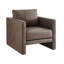 Faux Leather Arm Chair-962669130