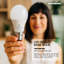 2 Pack Bayonet LED Light Bulbs, BC 5W(Equivalent to 49W) 6400K Cool White B22 LED Bulb 430lmn A55 Non-Dimmable, GLS Modern Golf Ball Energy Saving Light Bulbs
