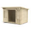 Harwood 10 x 8 Ft. Tongue & Groove Log Cabin-784028051