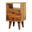 Table de chevet en bois massif Cashala