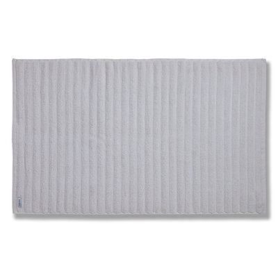 Cotton Soft Ribbed Bath Mat