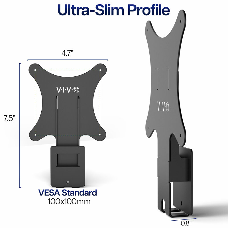 VIVO VESA Quick Attach Adapter Designed for Compatible HP Monitors