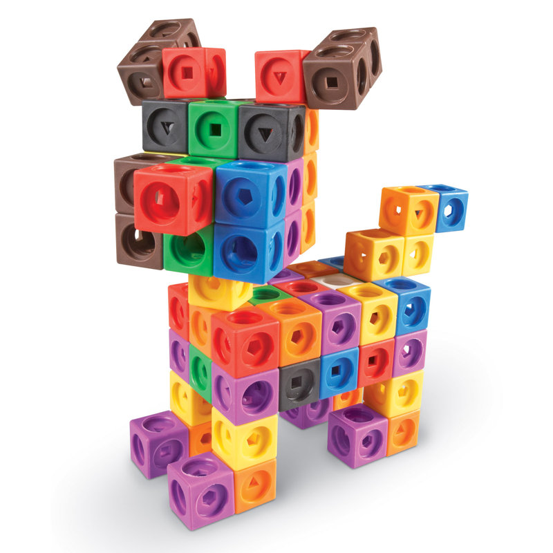 Mathlink Cube Big Builders Learning Resources