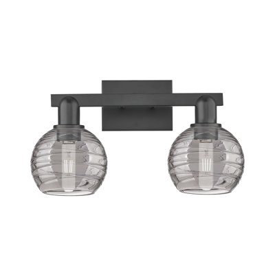 Athens Deco Swirl - 4 Light 36" Bath Vanity Light