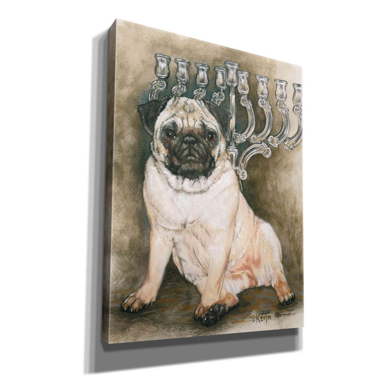 «Kanaja Ill Just Wait Here On Canvas» par Barbara Keith, reproduction, H 16 po x l 12 po x P 0,75 po