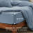  Bedsure Duvet Cover King Size with Fitted Sheet - 4 Pieces Prewashed Cotton-Like Extra Soft Bedding Set-106246515-109972612