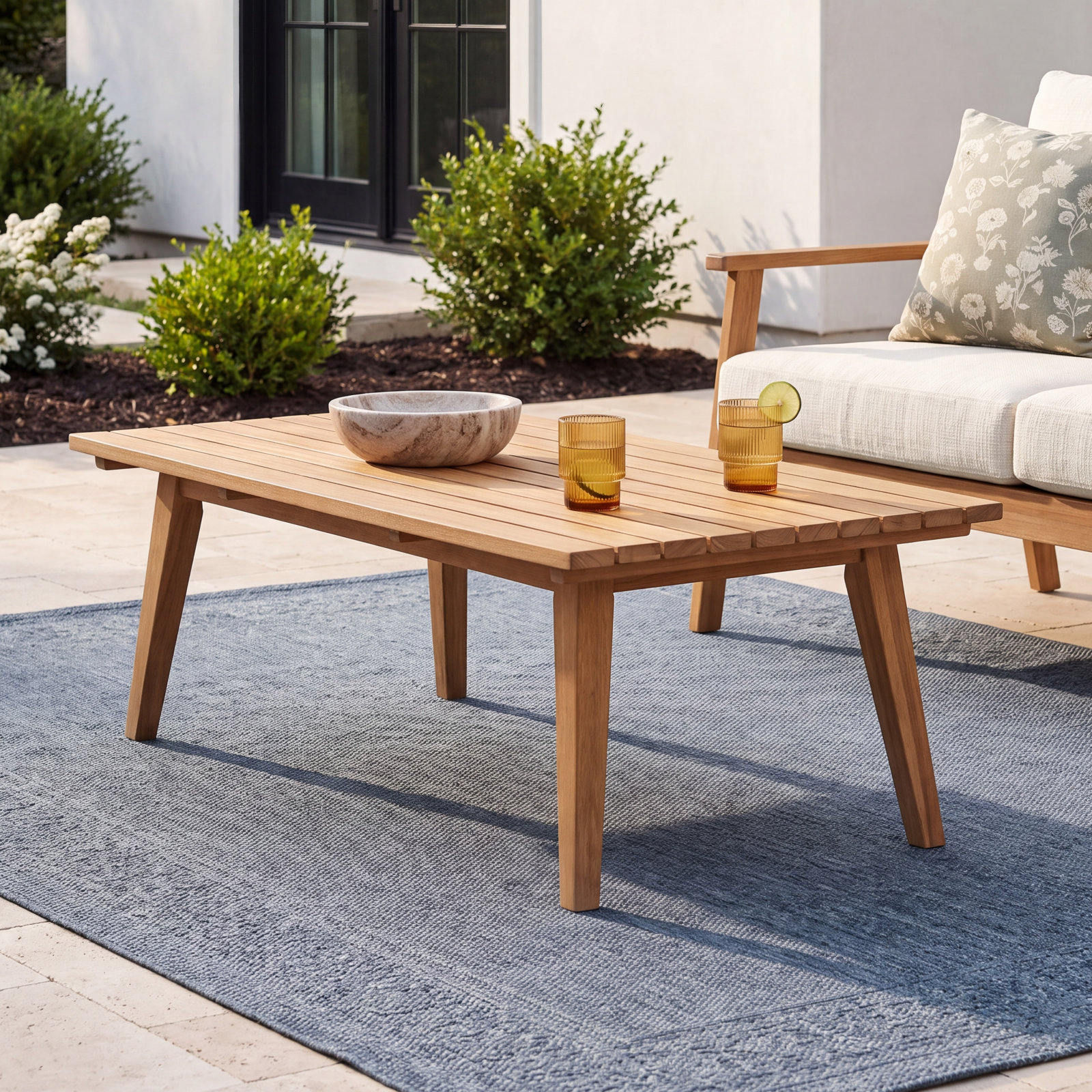 Burgal 51'' Outdoor Coffee Table