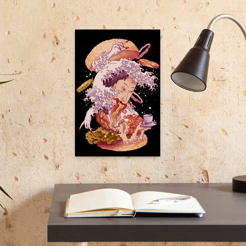Art contemporain, art mural contemporain, H 18 po x l 12 po