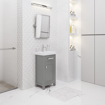 Ensemble de meuble-lavabo simple 18 po Caitlyn