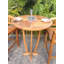 Miami Round Solid Wood Dining Table