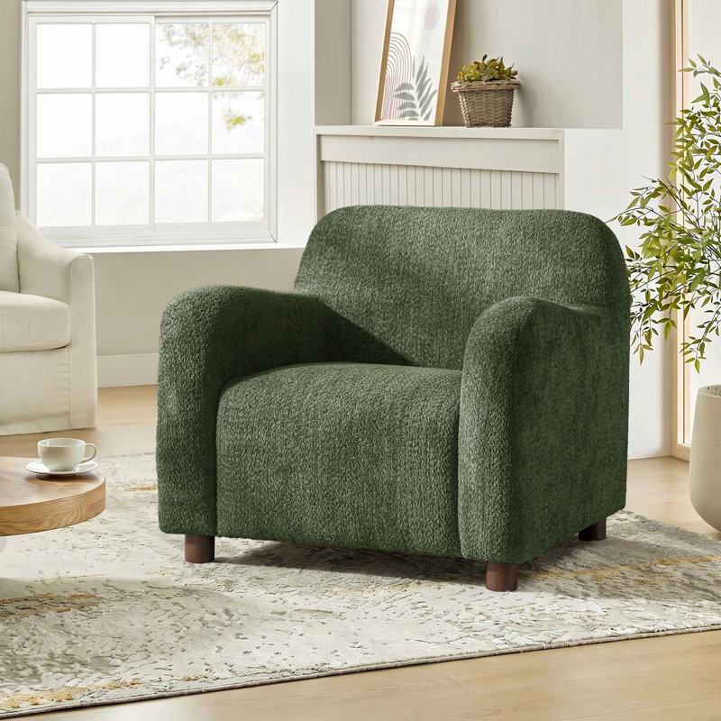 Fauteuil Crestino Berken, Green