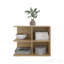 Buffet console en chêne naturel avec 2 portes Royal