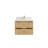 Sonoma Floating Teak 30'' Single Bathroom Vanity with Quartz Top-101090184