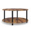Table basse 4 pieds avec rangement Sonye Farmhouse