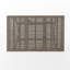 Table pliante d'extérieur en bois d'acacia de 43,5 po Positano