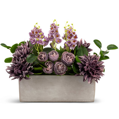 Marcella RealTouch Mixed Floral Arrangement