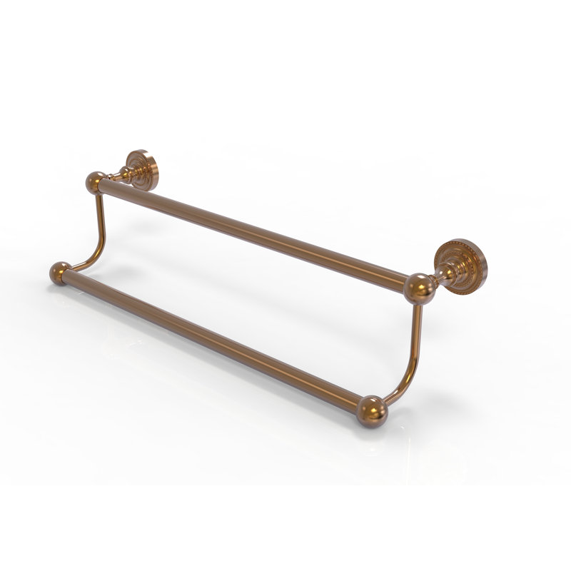Barre à serviettes murale double Marchmont, Bronze brossé, H 5 po x L 30 po x P 7 po