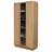 Nora 5-Shelf Sliding Door Storage Cabinet-113729682
