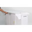 Îlot de cuisine 50,7 po avec rangement pour bac à ordures inclinable et organisateur d'armoire escamotable, îlot de cuisine sur roulettes sur 5 roulettes-265218919