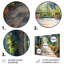 Fleurs jaunes et jaunes en fleurs - Décoration murale fleurs-793540728-793540735