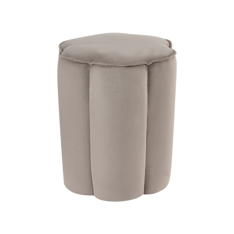 TAPPEN 39cm Wide Novelty Solid Colour Pouffe Ottoman