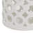 Ceramic Circles Decorative Indoor Outdoor Candle Lantern with Cut Out Design-591803142