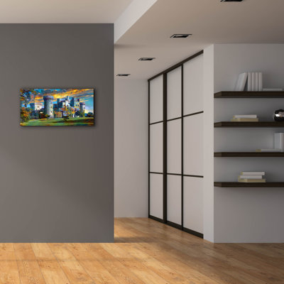  'Wales Llandygai Bangor Penrhyn Castle' by Pedro Gavidia Canvas Wall Art, 40" x 20"