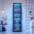 5-Shelve Glass Display Cabinet-1858032718