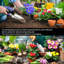 Ensemble d'outils de jardin en aluminium-109769256