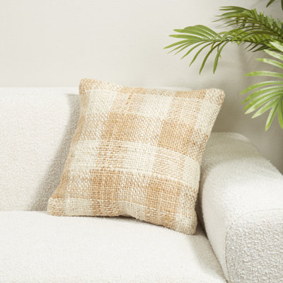Coussin décoratif tissé