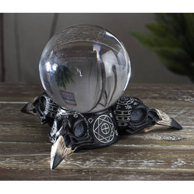 Witch Wicca Gothic Acrylic Charms, Pagan Raven