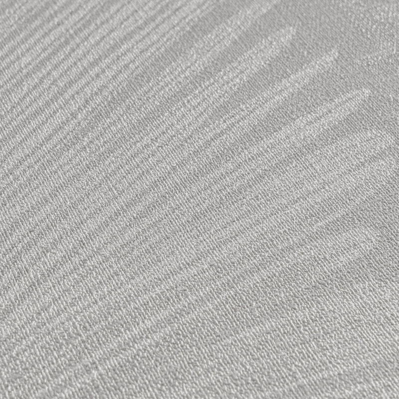 Galerie Horizon Palm Leaf Wallpaper, Grey