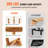 Ischua 11'' W Solid Wood Corner Shower Bench
