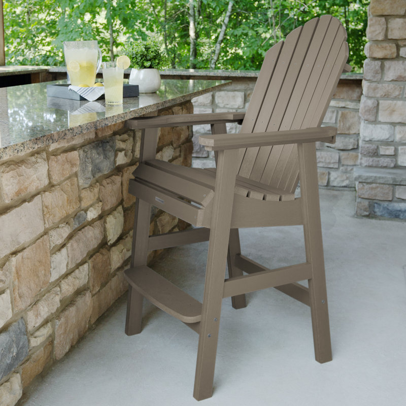 Tabouret de bar 29,25 po Caicos, Brun clair