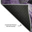 Premium Machine Washable Cerrito AMF558 Purple Rug-103978598