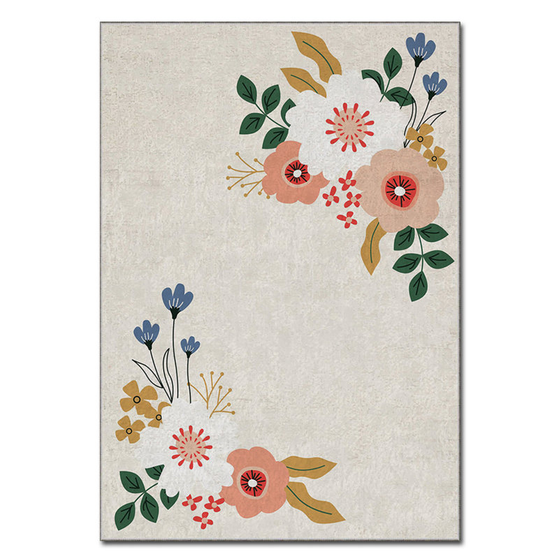 Luxurious Polyester Carpet, 39.4 x 70.9 Inches | 740 g/m² | Velvet Fabric with Non-Slip Felt Dot Underside | Laminated Sponge for Comfort | Easy to Clean & Machine Washable | Perfect for Living Room & Bedroom Décor