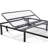 Head Up Only Adjustable Queen Bed, 88.23 Lb Total Weight, Black Steel Base Bed Foundation, 86.18 Product Mass,
