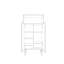 Buffet moderne polyvalent à grande capacité