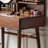 Makeup Vanity with mirror,2 drawers,1 chair
