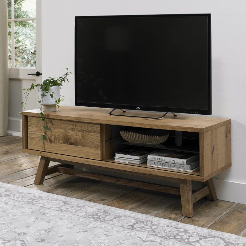 Rosati TV Stand for TVs up to 55", Rustic Oak