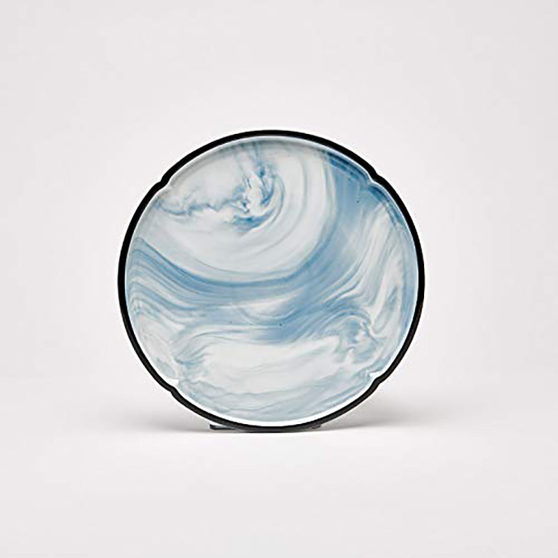 Calin 9.5" Bone China Dinner Plate